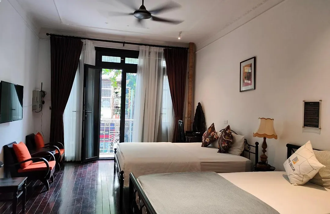 Centraltique Downtown - Bespoke Colonial House Near Hoan Kiem Lake-1